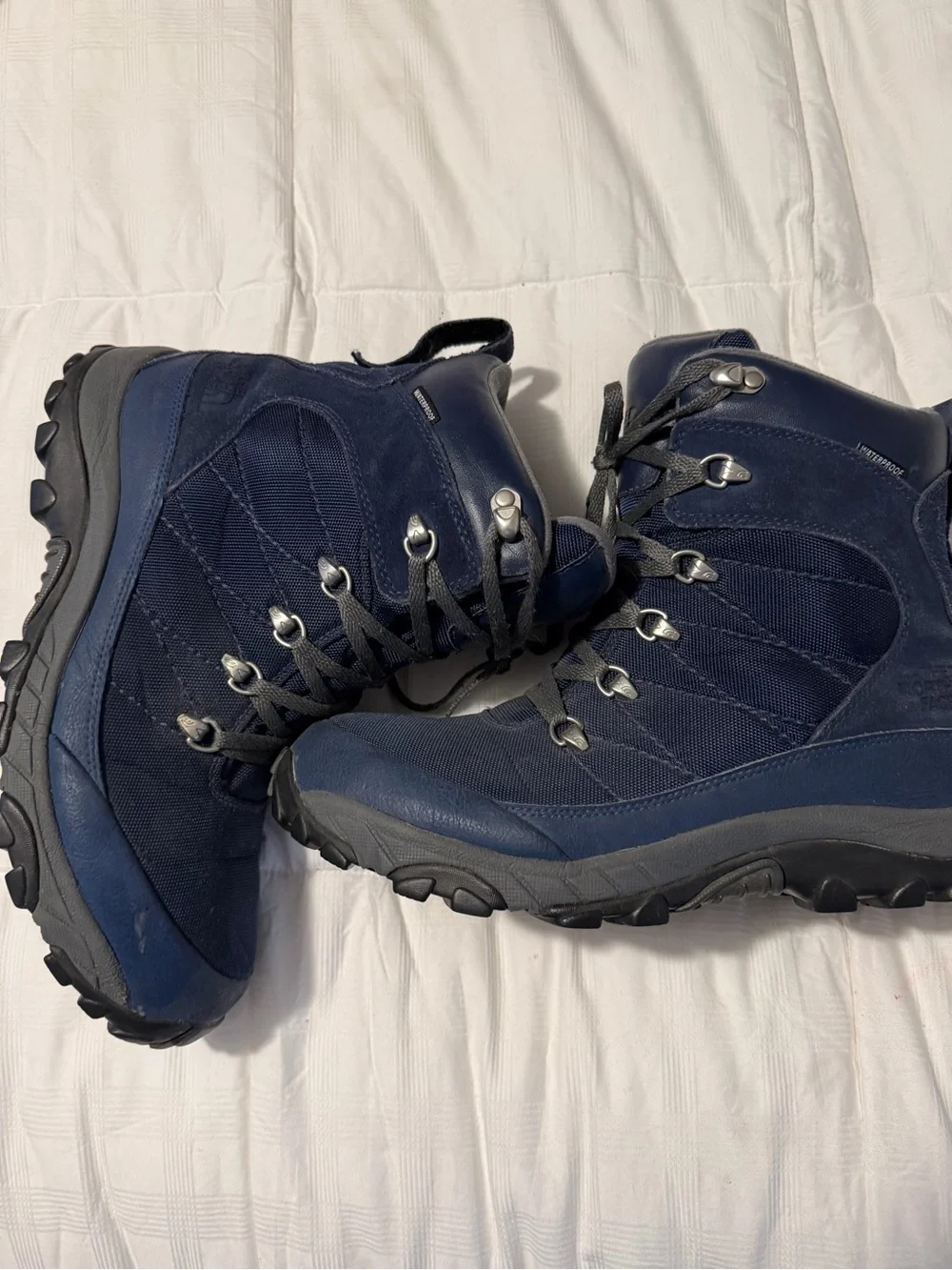 The North Face Navy Blue Men's Hiking Boots